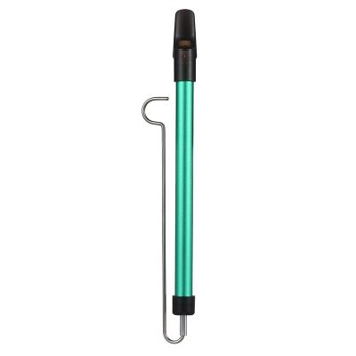Flauta de Varilla Cromática Ajustable - Calentamiento Vocal y Aprendizaje Musical de Color Verde