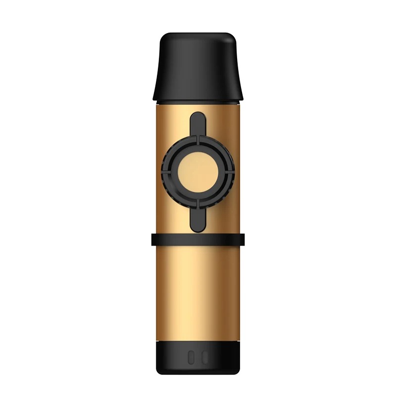 Kazoo Metálico Ajustable - Sonido Profesional y Diseño Premium - Color Oro