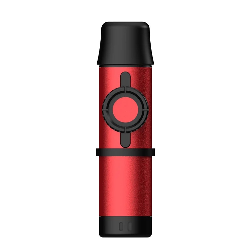 Kazoo Metálico Ajustable - Sonido Profesional y Diseño Premium - Color Rojo