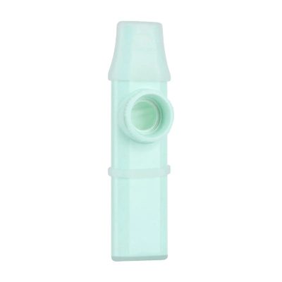 Kazoo Polivalente con Sonido Puro y Boquilla para Flauta Dulce de Color Azul