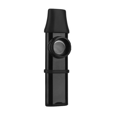 Kazoo Polivalente con Sonido Puro y Boquilla para Flauta Dulce de Color Negro