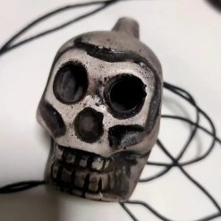 Ocarina Cráneo Humano Silbato de la Risa Macabra