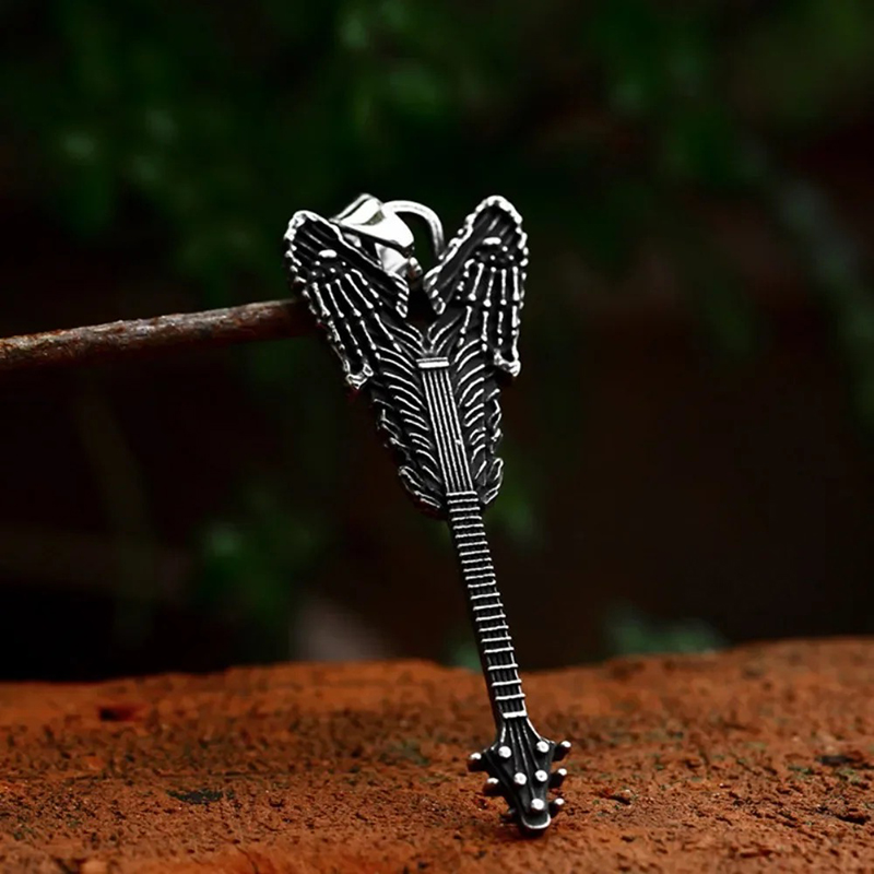 Colgante de Guitarra Rock Metal - Garra Esquelética
