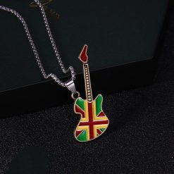 Colgante de Guitarra Rock - Rebelde Rasta