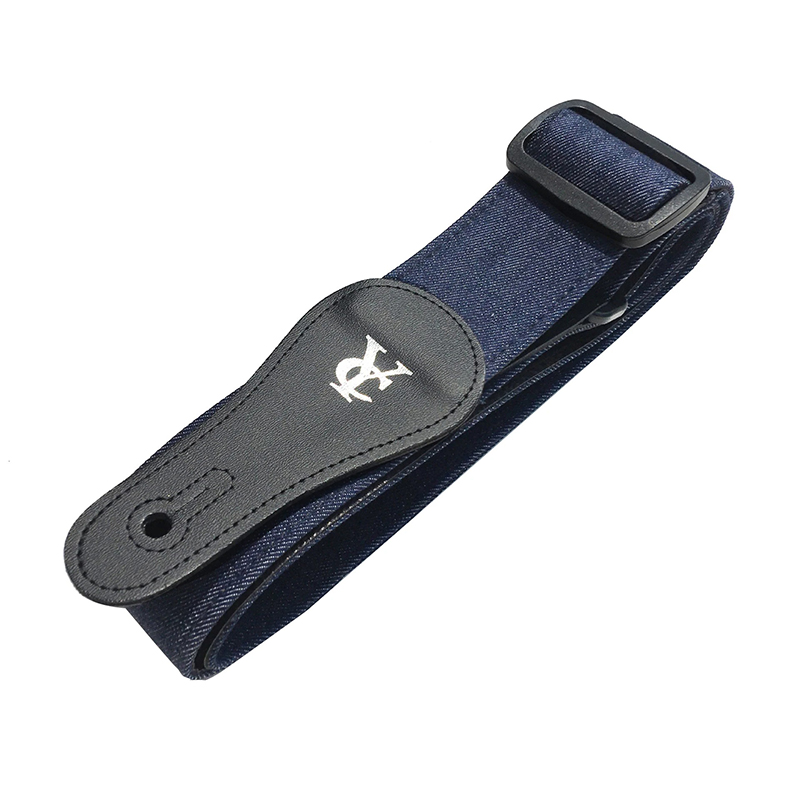 Correa de Guitarra de Mezclilla - Azul Índigo Crudo