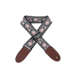 Correa de Guitarra Vintage - Flor de Terciopelo
