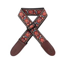 Correa - de Guitarra Vintage Roja Andaluza