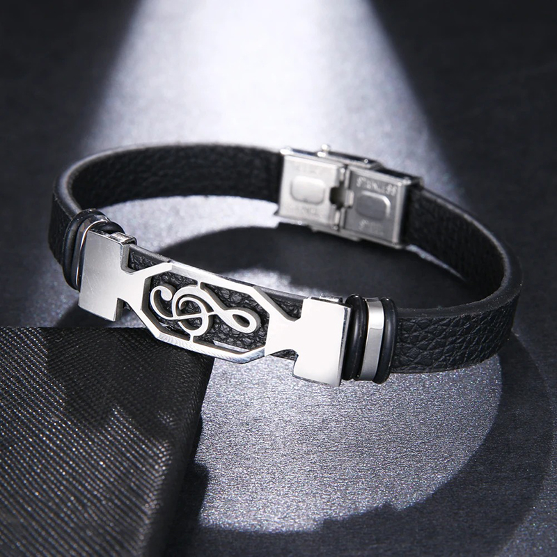 Pulsera Avant Clave de Sol Cadencia de Acero