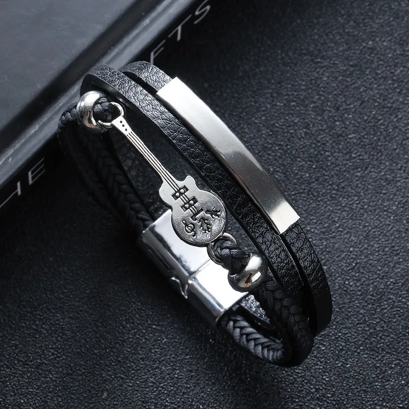 Pulsera Guitare Nashville de color Negro