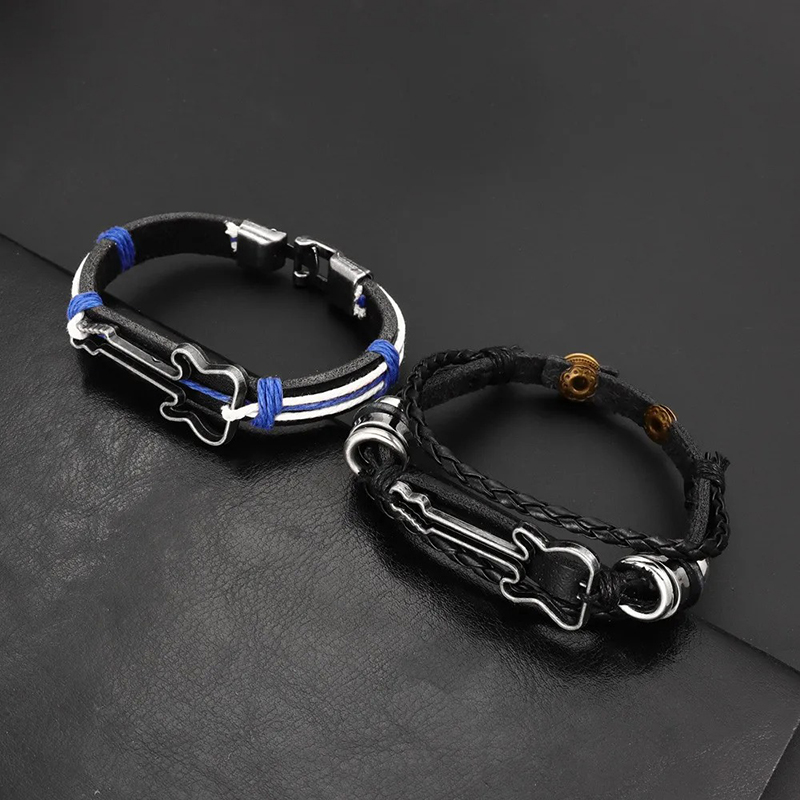 Pulsera Guitare Rock Duo Esprit Electrik - ¡2 colores a elegir!