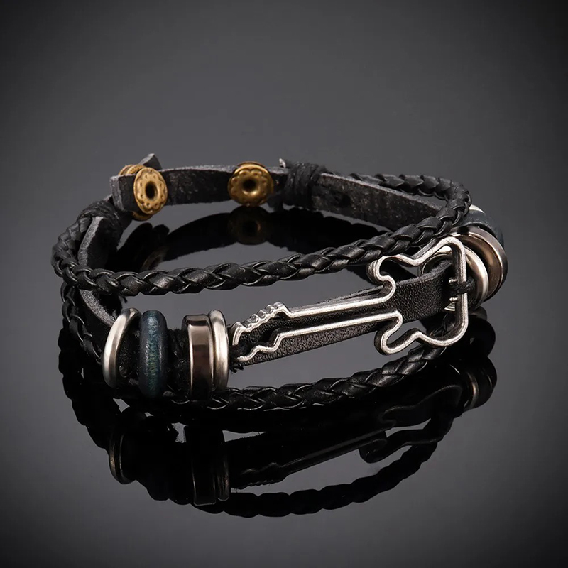 Pulsera de Guitarra Rock - Dúo Espíritu Eléctrico