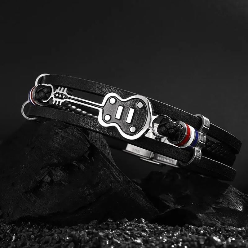 Pulsera de Guitarra de Rock Héroe Eléctrico