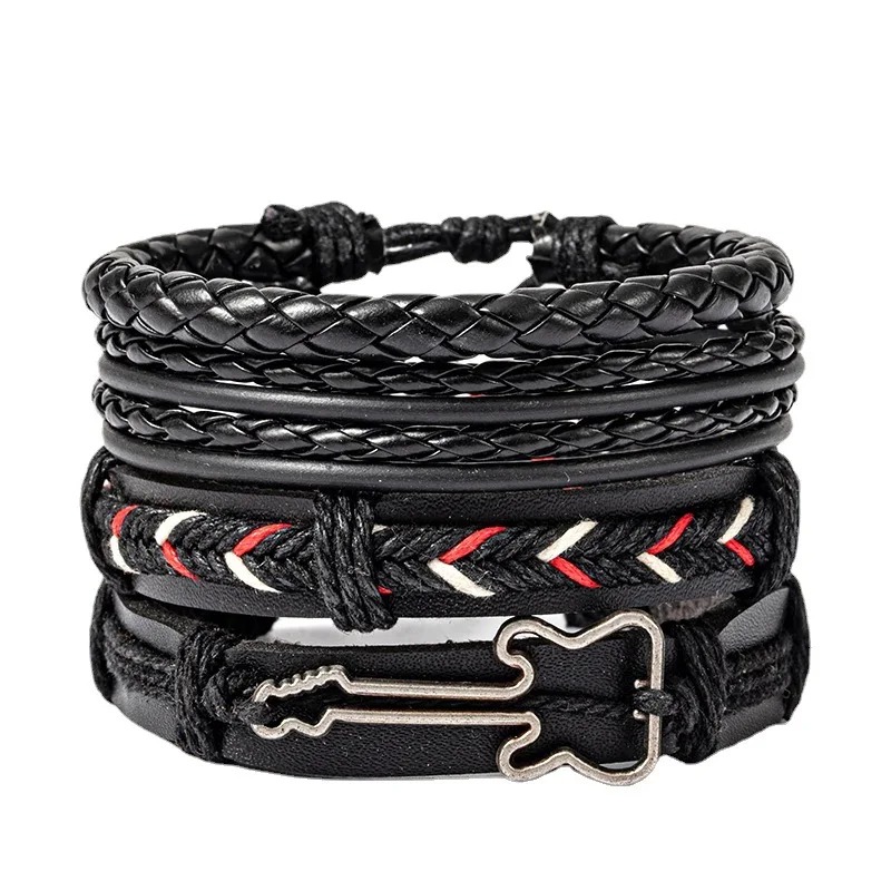 Pulsera de Guitarra Rock Trío Tribal Eléctrico