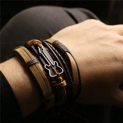 Pulsera de Guitarra Rock "Vibraciones Acústicas"