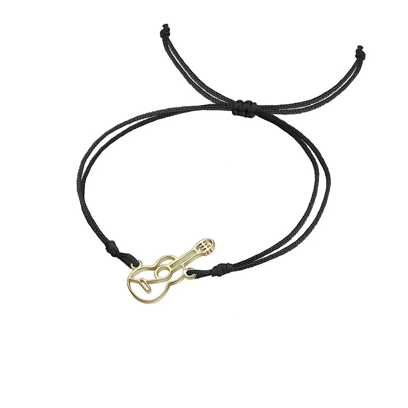 Pulsera Guitare Unplugged modelo 1 de color Oro