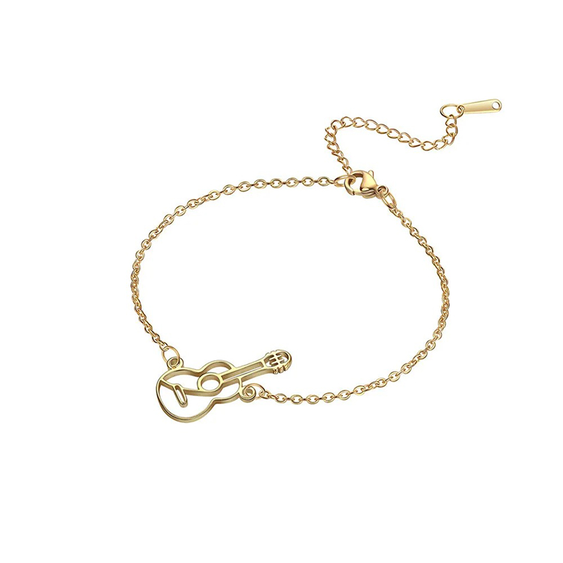 Pulsera Guitare Unplugged modelo 2 de color Oro