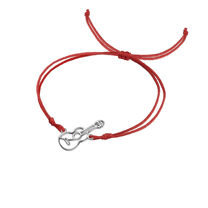 Pulsera Guitare Unplugged modelo 3 de color Plata