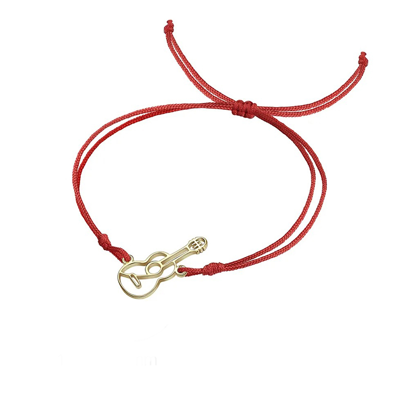 Pulsera Guitare Unplugged modelo 3 color oro - Copia