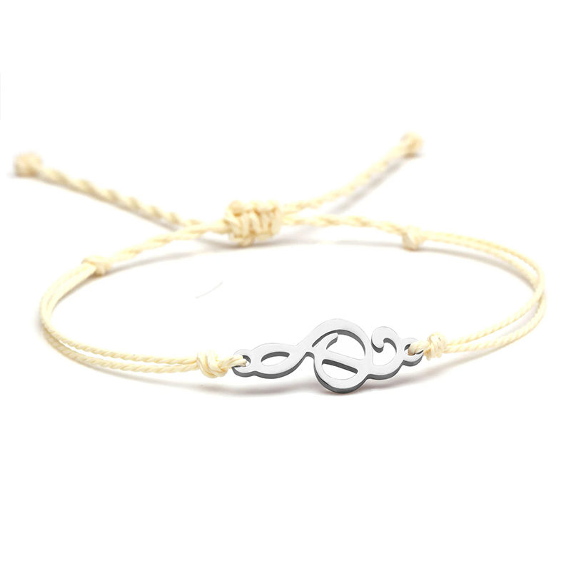 Pulsera Musical de Línea Melódica de Color Amarillo