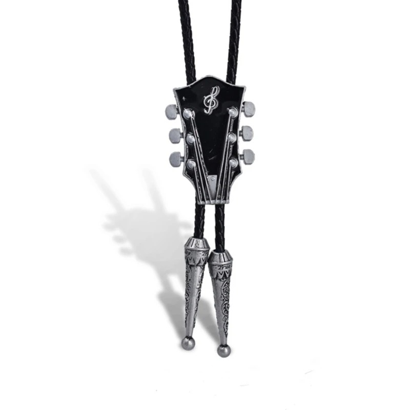 Cracatte Bolo Guitarra El Cordón del Bluesman Color Plata