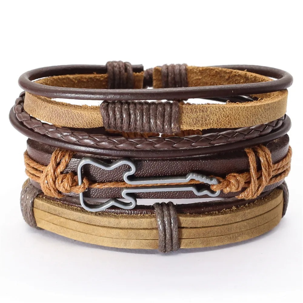 Magnífico Brazalete de Guitarra Vibraciones de Rock Acústico