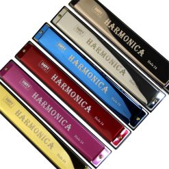 Magnífico Armónica de 24 agujeros 4 colores