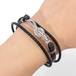 Pulsera Vue Portée con Clave de Sol en Línea Pura