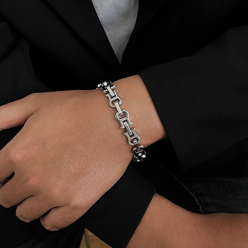 Vista de Pulsera de Guitarra de Metal Portée - Riff