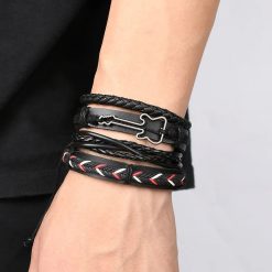 Vista de Pulsera de Guitarra Rock - Trío Tribal Eléctrico