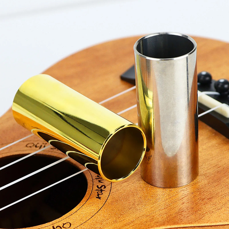 Guitarra con cuello de botella en - acero inoxidable - ¡3 colores a elegir!
