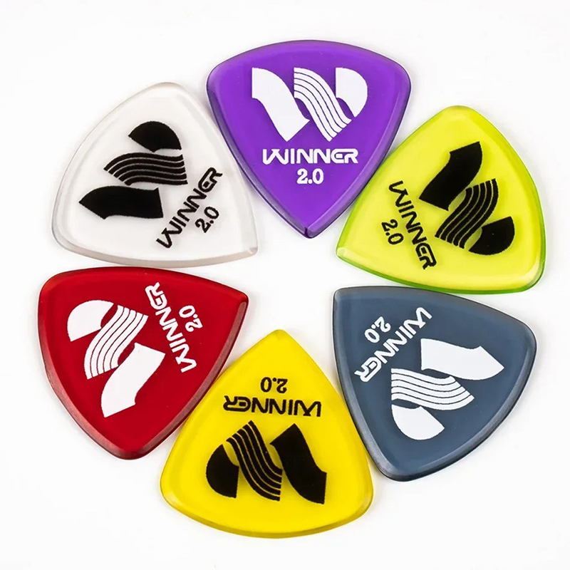 Púas - de guitarra de policarbonato de 2.0mm - ¡6 o 12 piezas!
