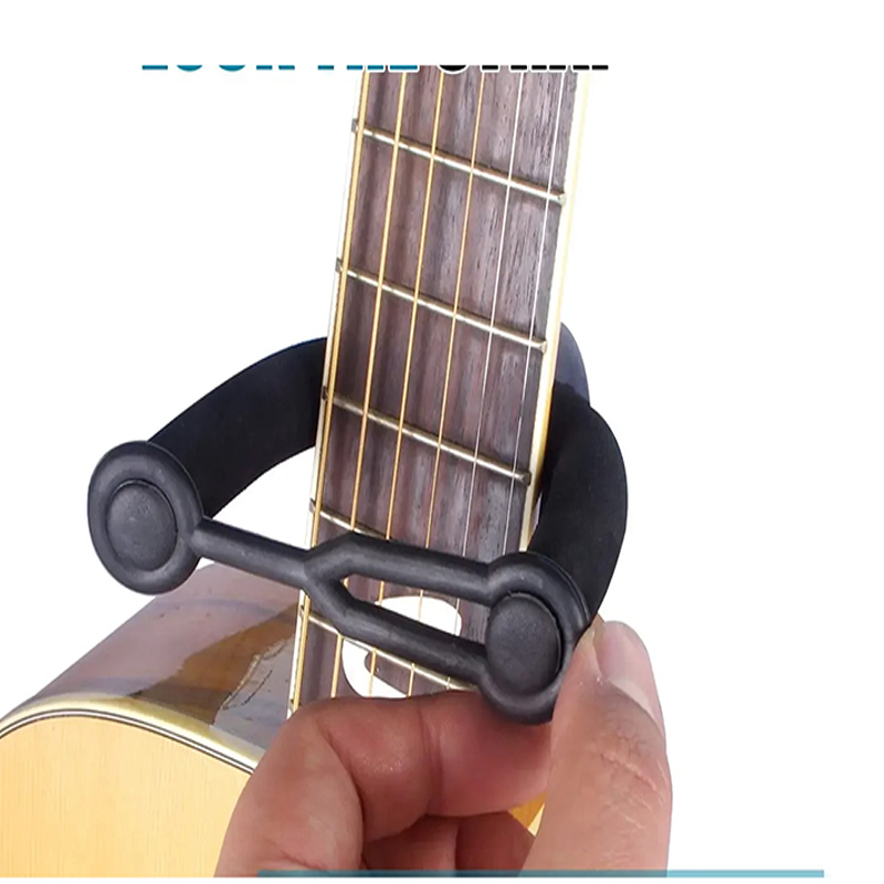 Soporte de Guitarra Ajustable - con Gancho Antideslizante - Soporte Universal para Guitarra, Banjo y Viola