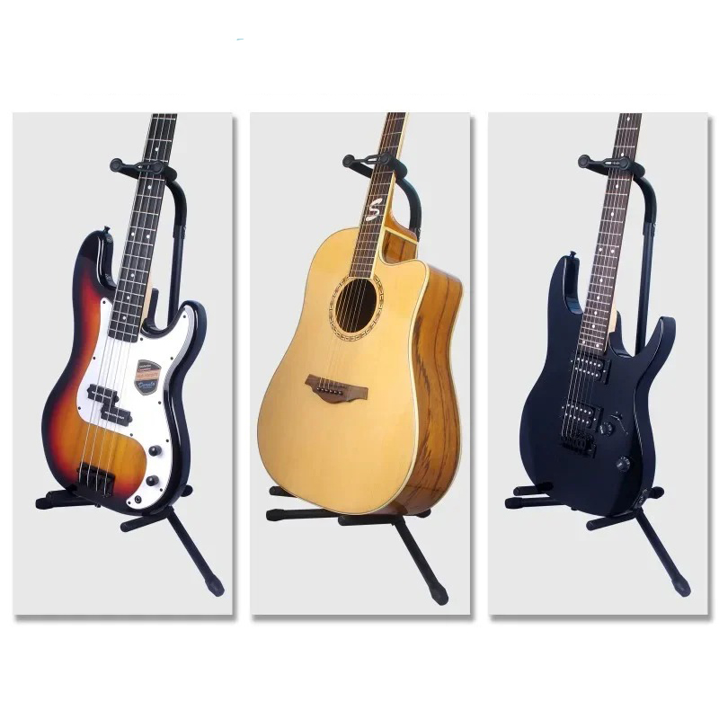 Soporte de Guitarra Ajustable con - Gancho Antideslizante - Soporte Universal para Guitarra, Banjo y Viola