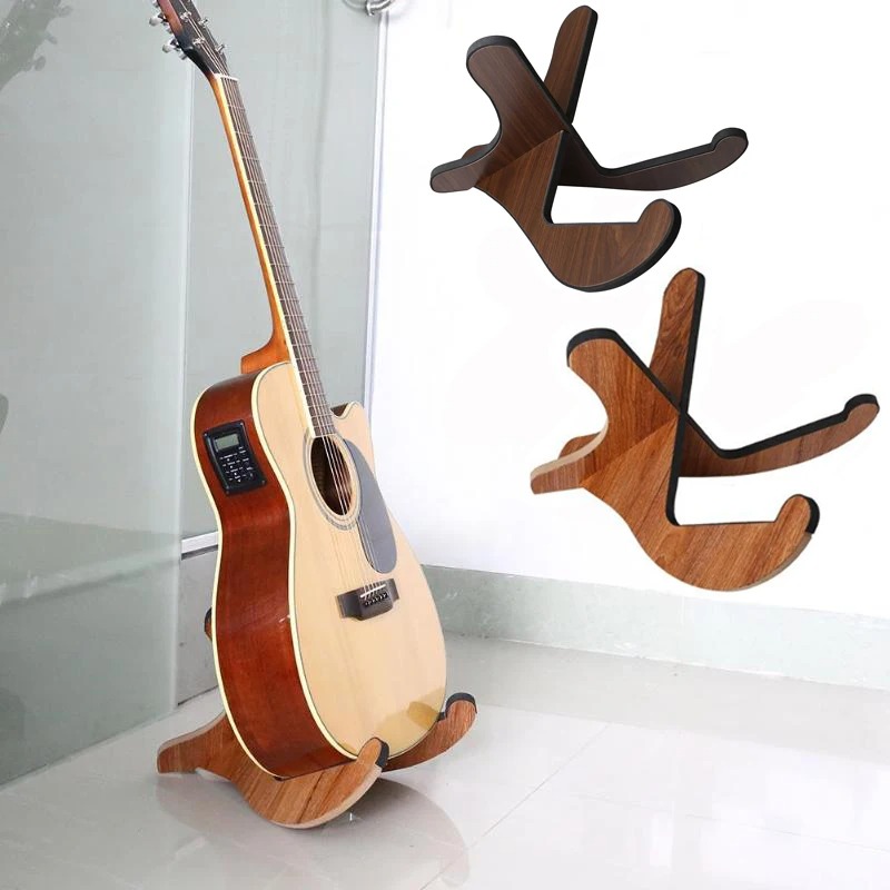 Soporte para Guitarra de Diseño en Madera-X