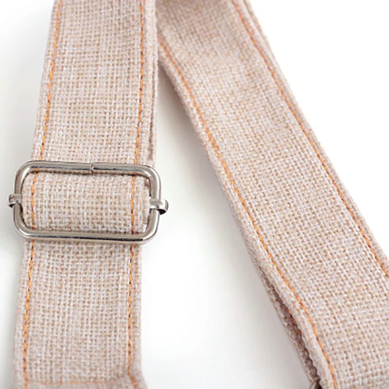 Details boucle d eserrage Sangle Ukulélé en coton épais avec attache spécial