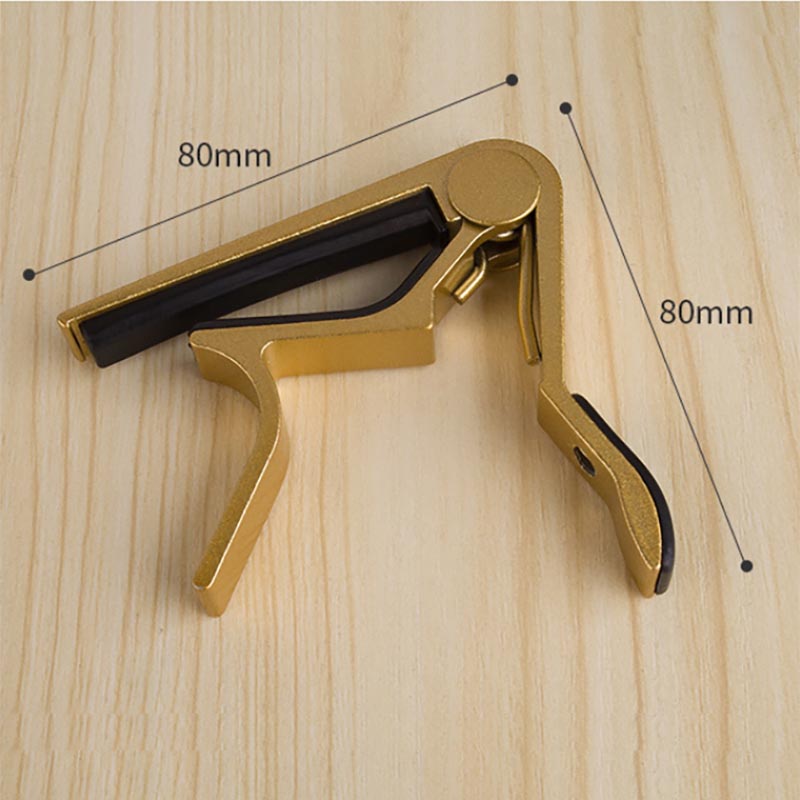 Dimensions capodastre pour guitare acoustique classique alliage d'alu