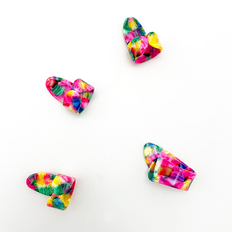 Ensemble de 4 médiators médiator pour + 3 médiators 3 doigts - couleur fleur