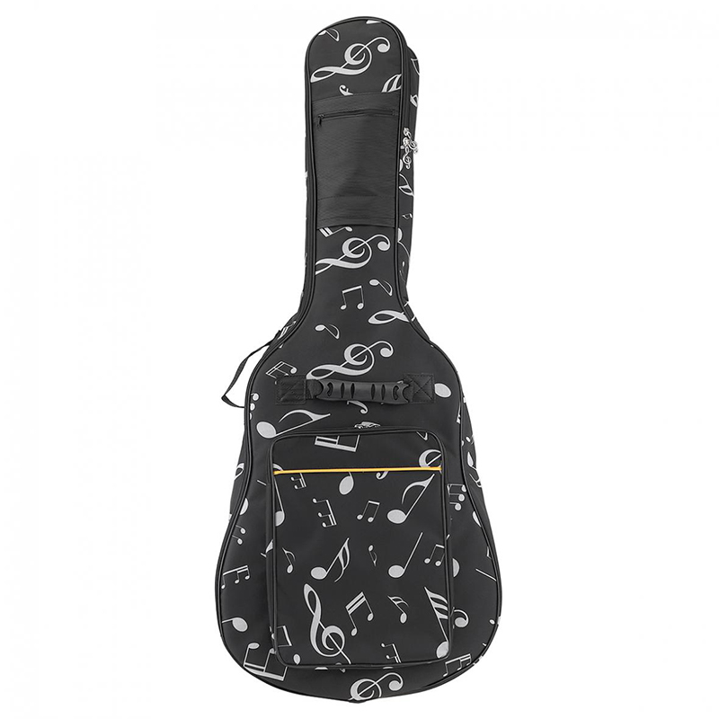 Housse guitare Design notes de musique