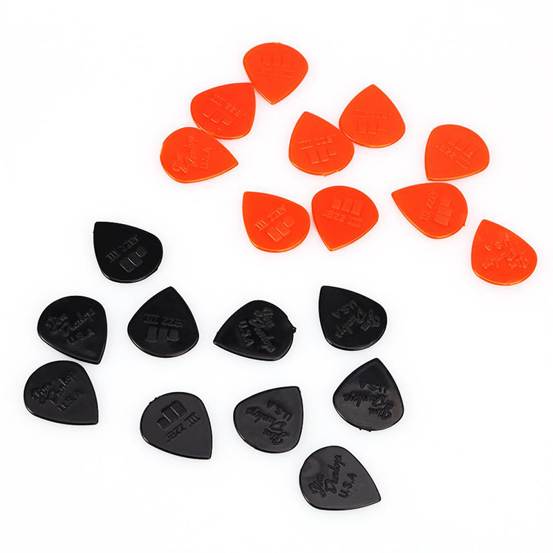 Médiators pour Basse électriques avec pointe pointue en nylon - lot de 50 pièces