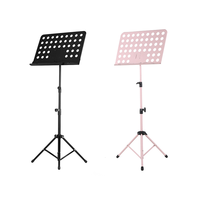 Pupitre guitare trépied pliable en alliage d'aluminium 2 modèles