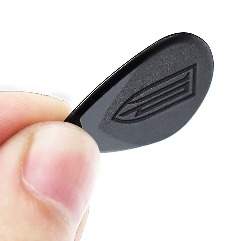 détails du lot de 6 médiators pour Basses électriques 1.5 mm épaisseur