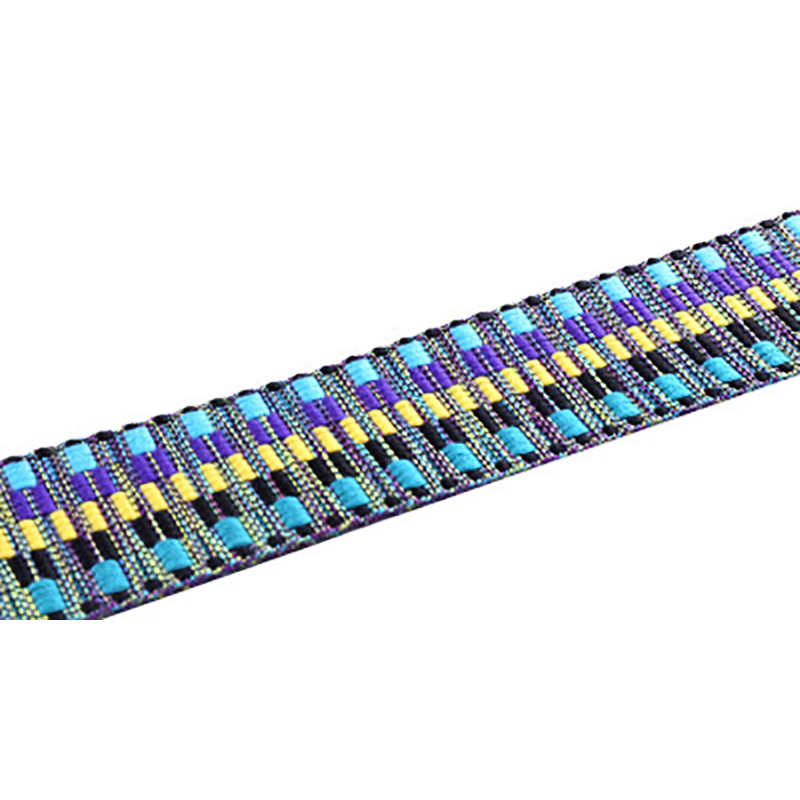 modèle bleu - Sangle ethno chic pour guitare classique